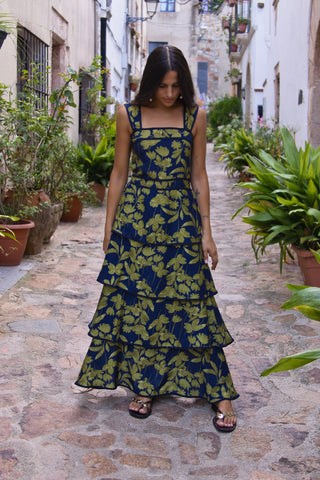Vestido volantes Amalfi