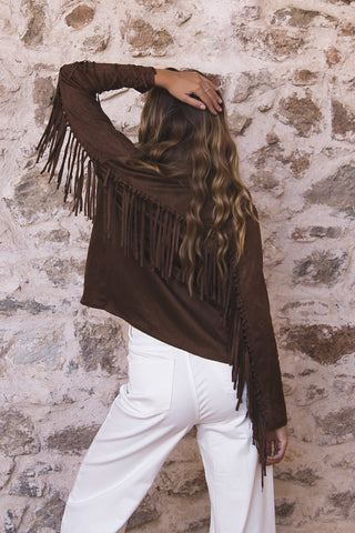 Chaqueta Antelina Flecos Cowboy