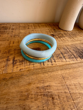 Pulsera Trio Aqua