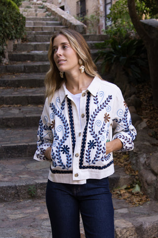 Chaqueta Bordada Aura