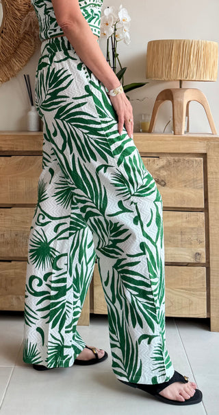 Pantalón tropical Green