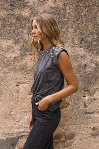 Camiseta Tachas Rebel