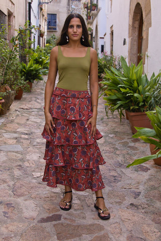 Falda Volantes Lucia