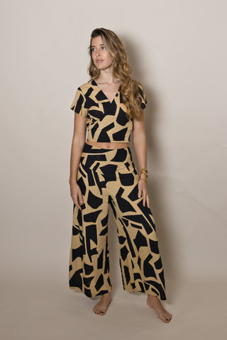 Top cruzado safari knot