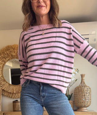 Jersey Rayas Lana Merino