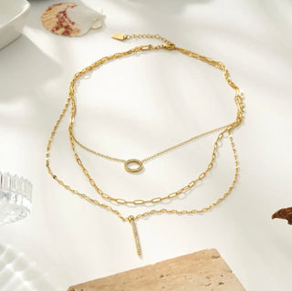 Collar Triple Minimal Steel