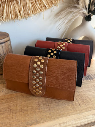 👜 Bolso Piel Tachuelas Luxe