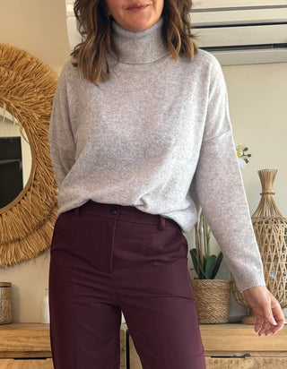 Jersey Cuello Alto Lana Merino