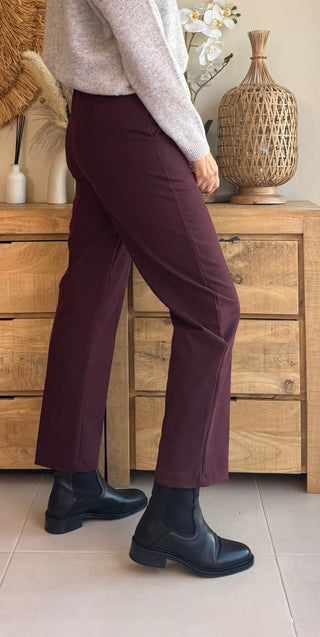 Pantalón Recto Súper Stretch – Viscosa Premium