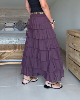 Falda Boho Cascada