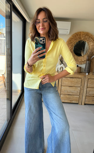 Camisa Algodón Elástico