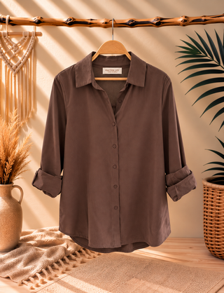 Camisa Soft chocolate