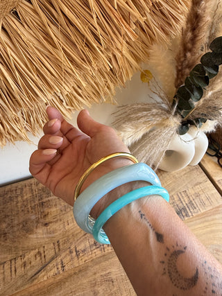 Pulsera Trio Aqua