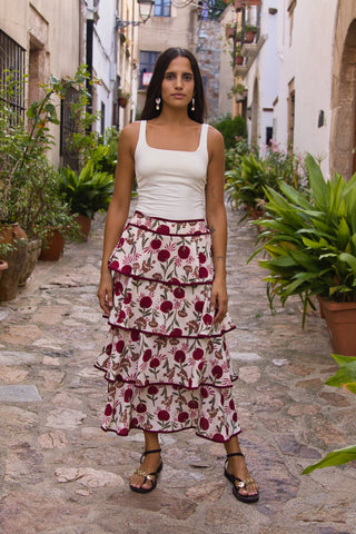Falda Volantes Lucia