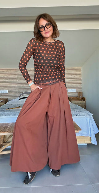 Pantalón Maxi Palazzo