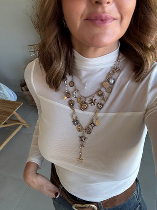 Collar Doble Astro Boho