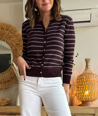 Cárdigan Rayas Chic