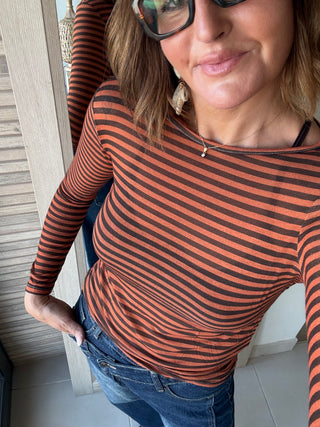 Camiseta Cashmere Stripe