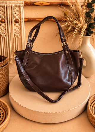 Bolso shopper chocolate