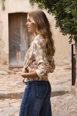 Bomber Ikat