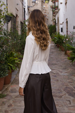 Camisa Peplum
