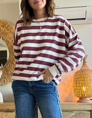 Sudadera Rayas Algodón