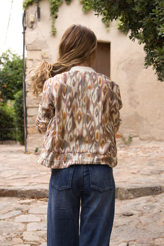 Bomber Ikat