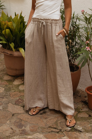 Pantalón Maxi Lino