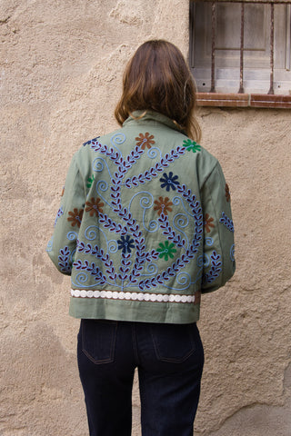 Chaqueta Bordada Aura