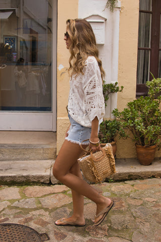 Chaqueta Crochet Boho Ibiza
