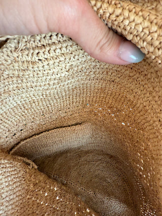 Bolso Rafia Trenzado