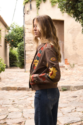Chaqueta Bordada Alma ❤️