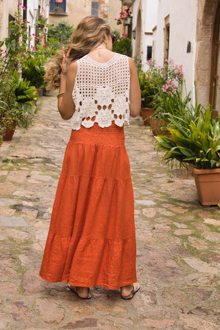 Chaleco Crochet Florencia