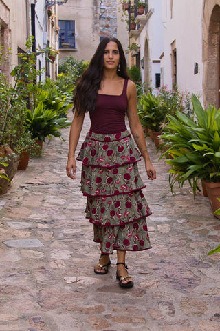 Falda Volantes Lucia