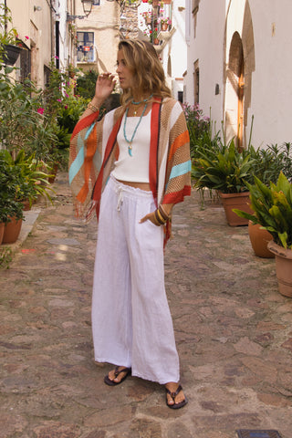 Poncho/Foulard Boho Multicolor