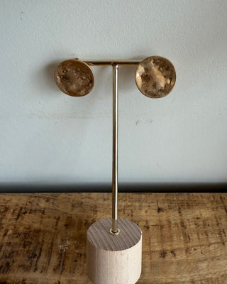 Pendientes Martelé Acero