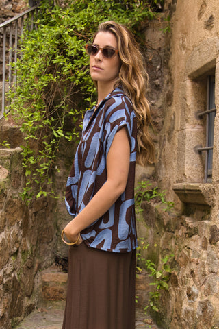 Blusa Étnica Cacao