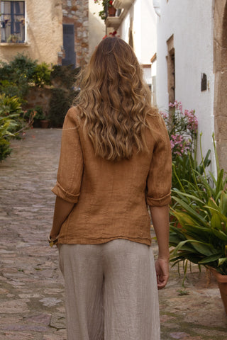 Blazer de Lino Capri