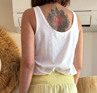 Camiseta Cotton Bamboo Blanca