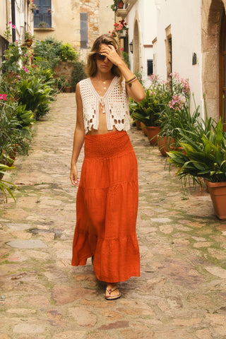 Chaleco Crochet Florencia