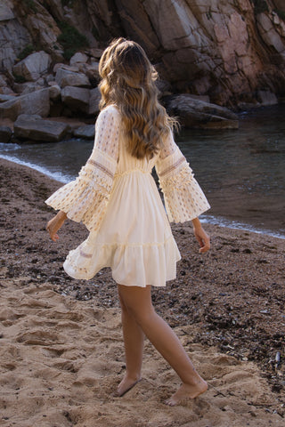 Vestido Bordado Boho Jewel