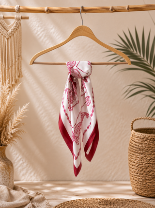 Pañuelo Bandana Burdeos