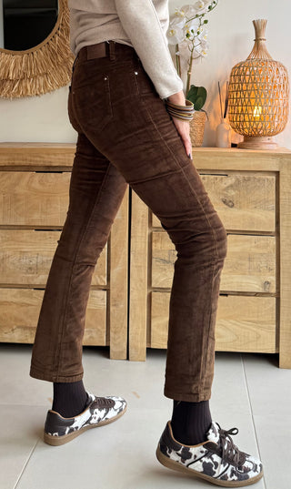 Pantalón Pana Recto