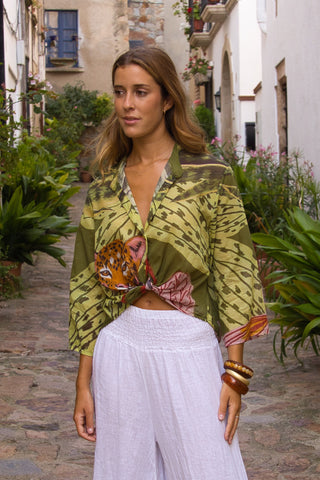 Camisa Jaguar Verde