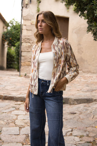 Bomber Ikat