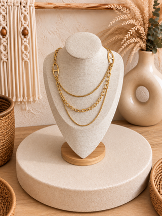 Collar Triple Éclat
