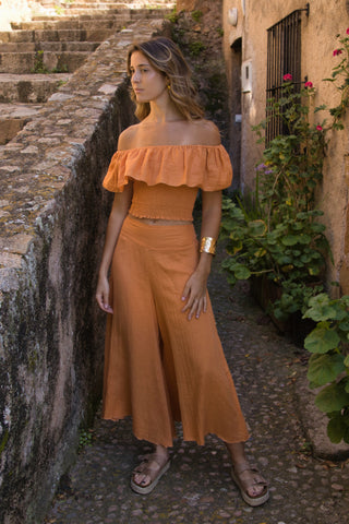 Pantalon Palazzo India