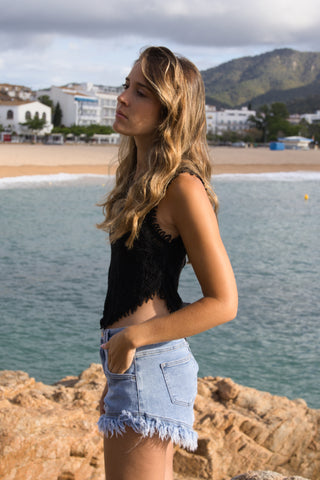 Top Pico Crochet