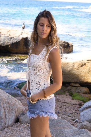 Chaleco crochet Gala