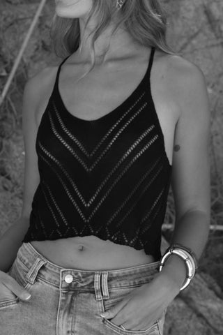 Top Crochet Rayas V